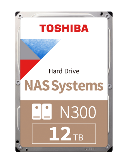 12TB TOSHIBA N300 7200RPM SATA 256MB HDWG21CUZSVA