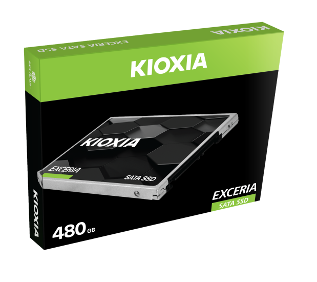 480GB KIOXIA EXCERIA 2.5’’ 3D 555/540 MB/sn 3Yıl (LTC10Z480GG8)