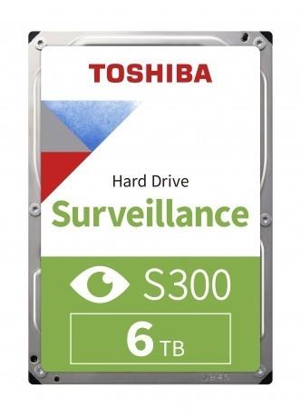 6TB TOSHIBA 5400RPM S300 PRO SATA3 256MB 7/24 HDWT860UZSVA
