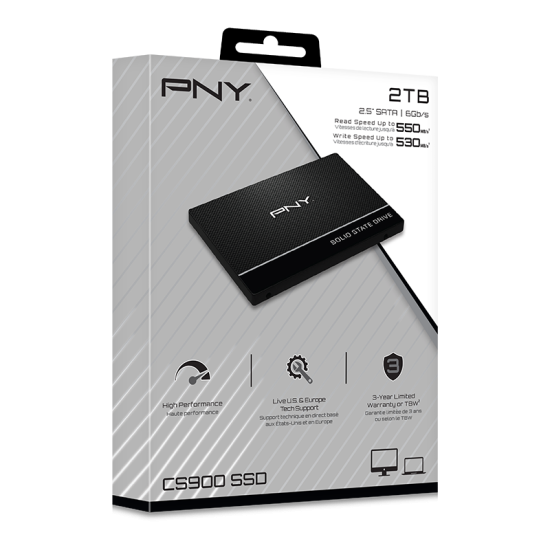 2TB PNY CS900 SSD 2,5’’ SSD (SSD7CS900-2TB-RB)