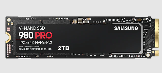 2TB SAMSUNG 980 7000/5000MB/s PRO M.2 NVMe MZ-V8P2T0BW