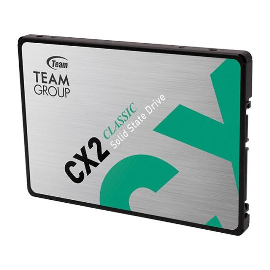 Team CX2 256GB 520/430MB/s 2.5’’ SATA3 SSD Disk (T253X6256G0C101)