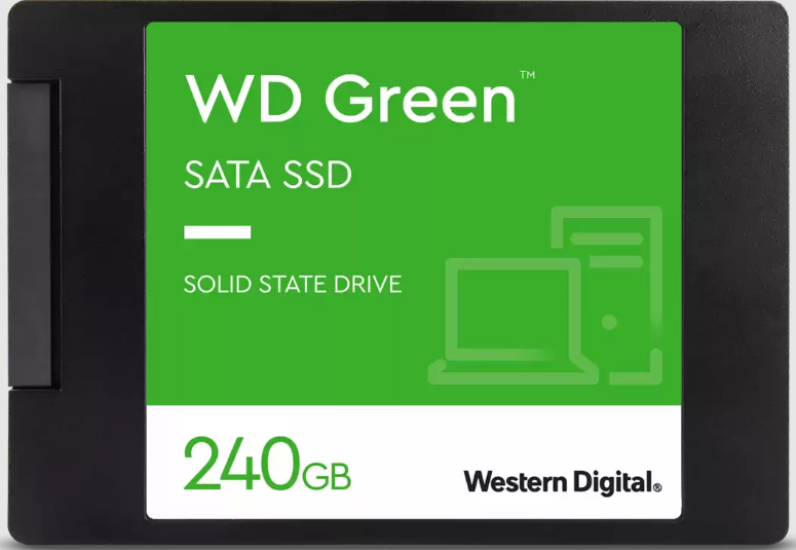 240GB WD GREEN 3D NAND 2.5’’ 545/465MB/s WDS240G3G0A SSD