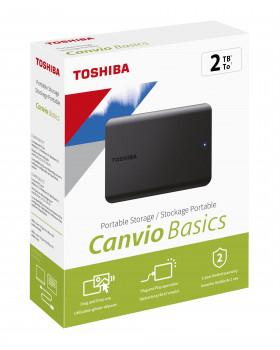 2TB CANVIO READY 2.5’’ USB3.2 TOSHIBA HDTP320EK3AA