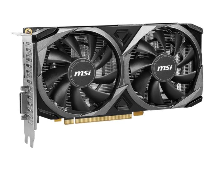 MSI GEFORCE RTX 3050 VENTUS 2X XS 8G OC GDDR6 HDMI DP DVI 128Bit