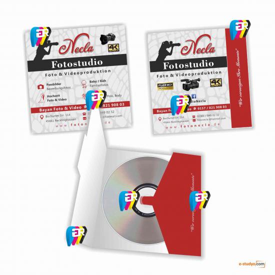 Karton Cd/Dvd Kabı / Zarfı