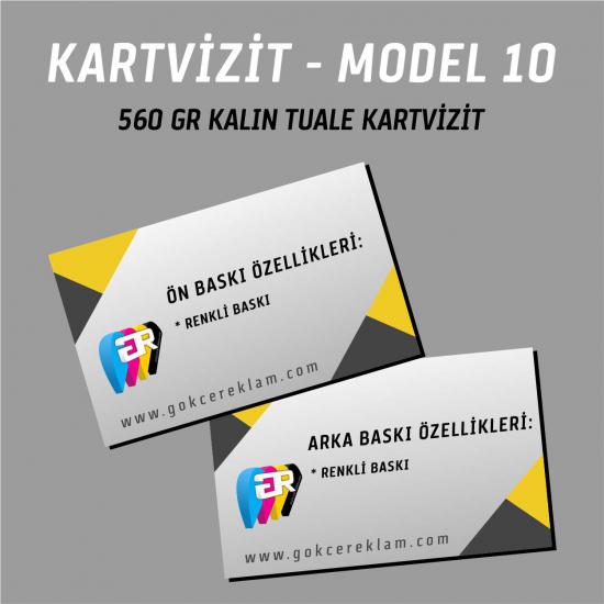 950 Adet Kartvizit - Model 10