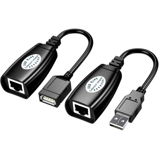 QPORT Q-UX2 60M USB EXTENDER 2’Lİ PAKET